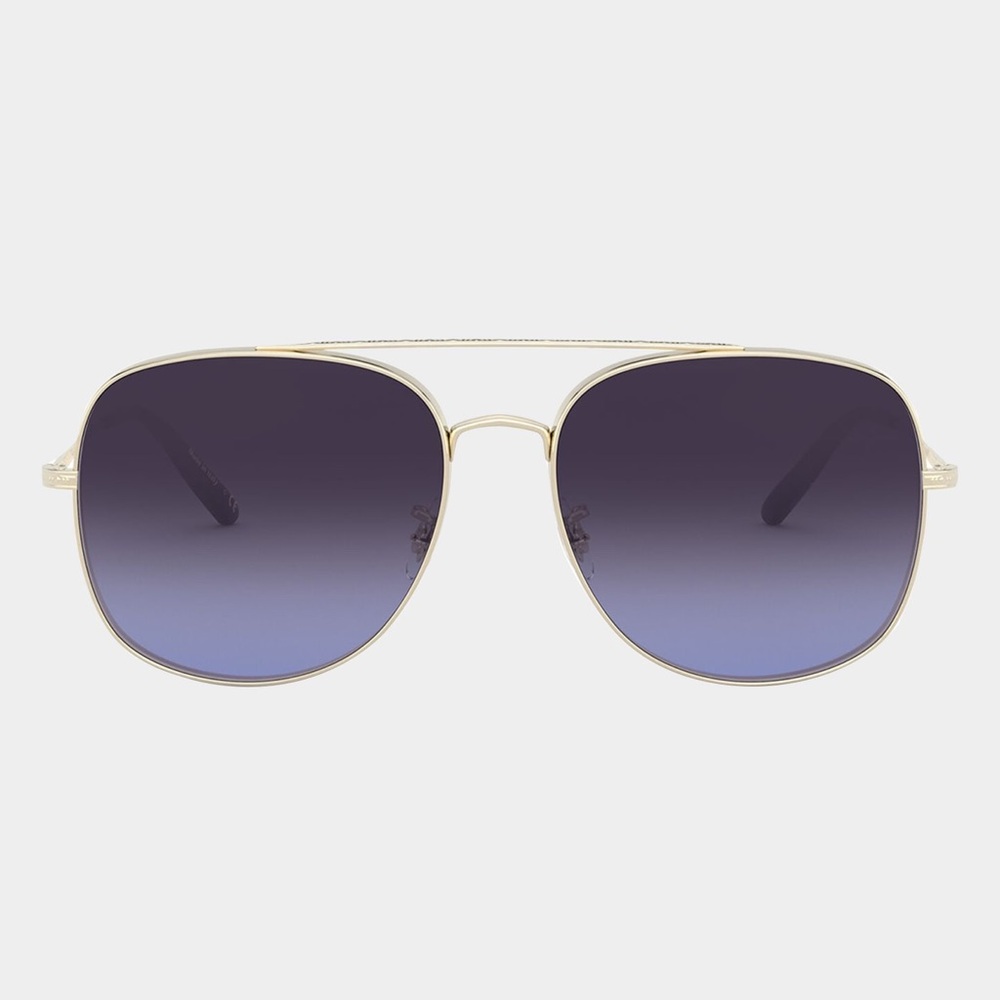 Oliver Peoples Taron Blue and Gold Sunglasses